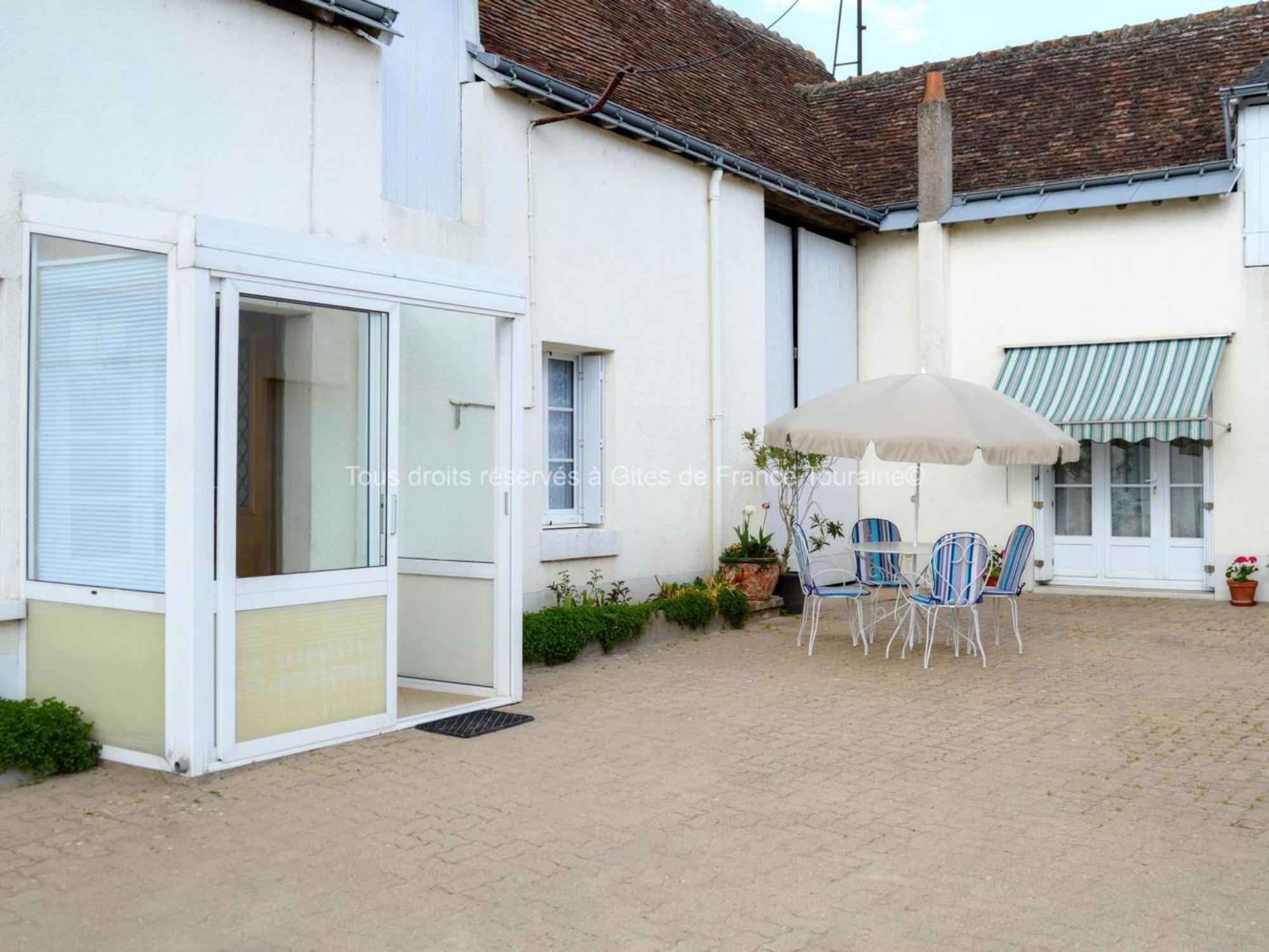Gite Charmant Pres De Tours Et Amboise Avec Wi-Fi, Cour Privative, Garage A Velos, Accepte Animaux - Fr-1-381-503 Vernou-sur-Brenne Exteriér fotografie