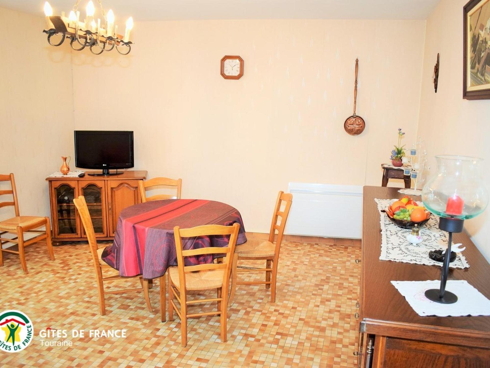 Gite Charmant Pres De Tours Et Amboise Avec Wi-Fi, Cour Privative, Garage A Velos, Accepte Animaux - Fr-1-381-503 Vernou-sur-Brenne Exteriér fotografie
